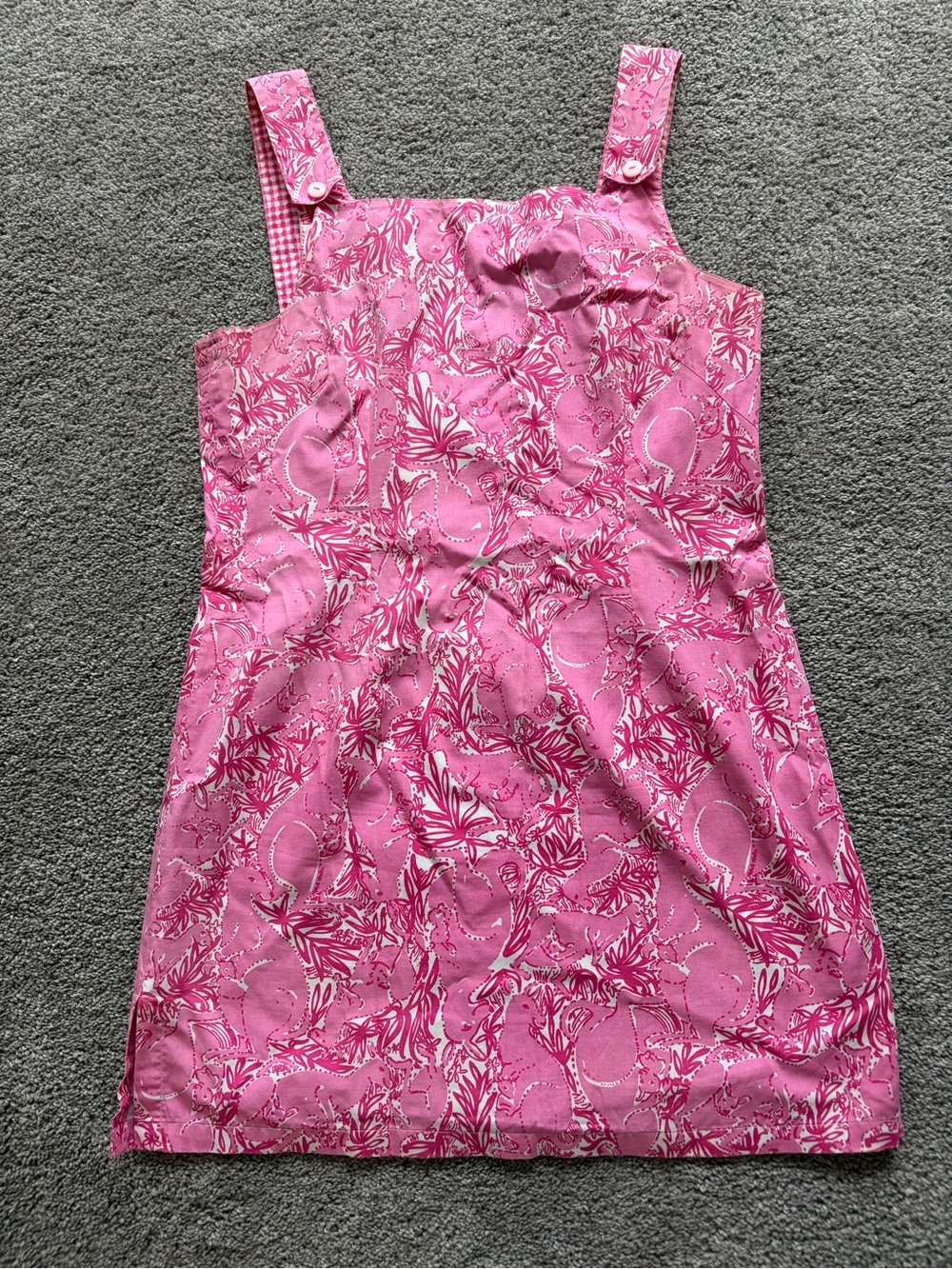 Lilly Pulitzer vintage sheath dress jumping jack print size 10
